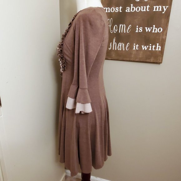 Dress Barn Ruffle Accent Dress - Picture 5 of 9